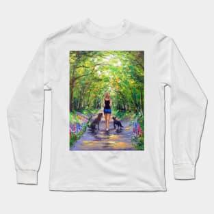 Walk down the alley Long Sleeve T-Shirt